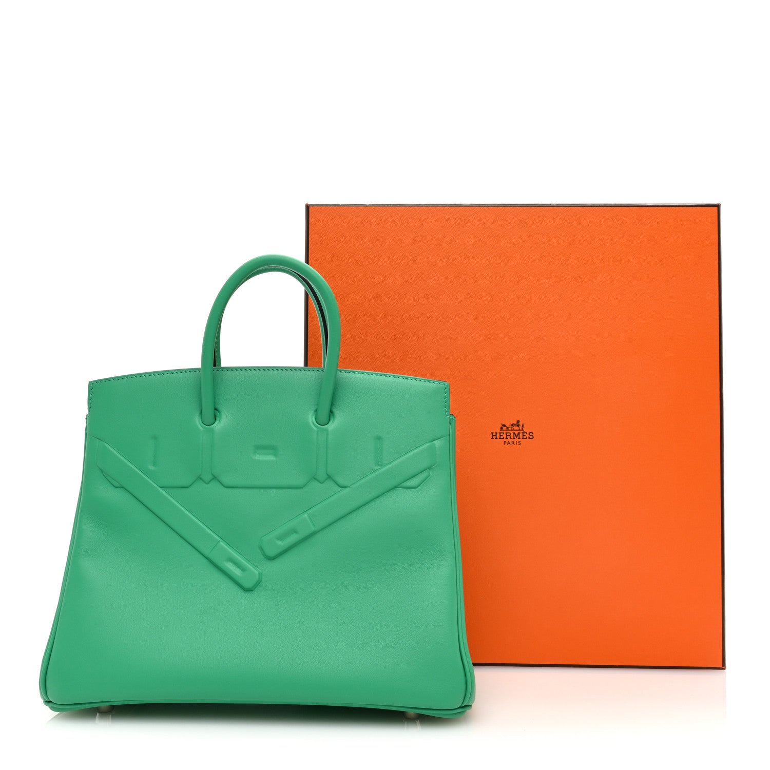 Hermes Swift Birkin Shadow 25 Menthe 11 of 11