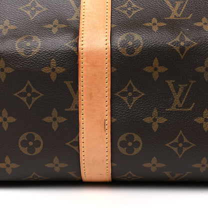 Louis Vuitton Monogram Keepall Bandouliere 55 9 of 13