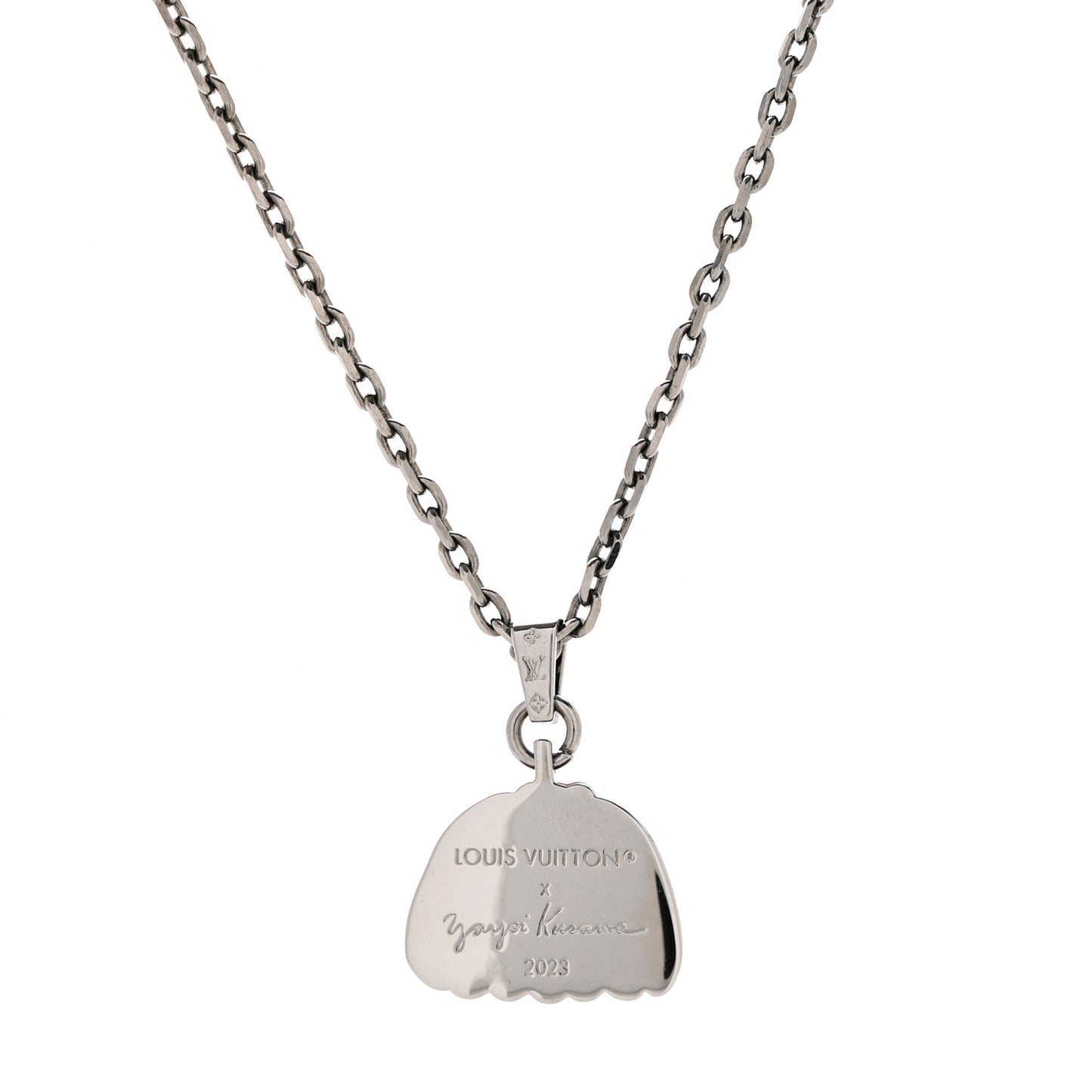 X Yayoi Kusama Pumpkin Pendant Necklace
