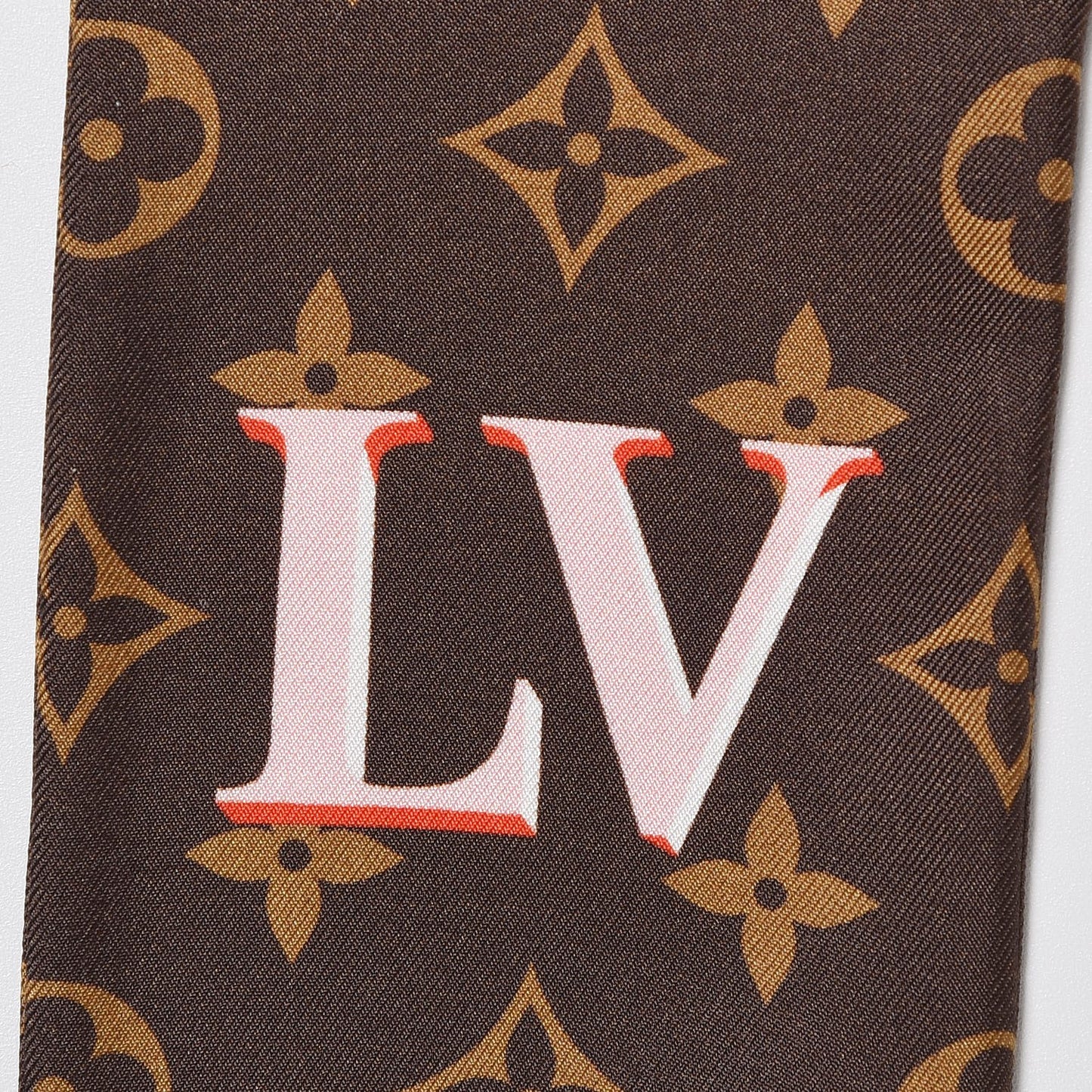 Silk Monogram Summer Trunks Bandeau Brown