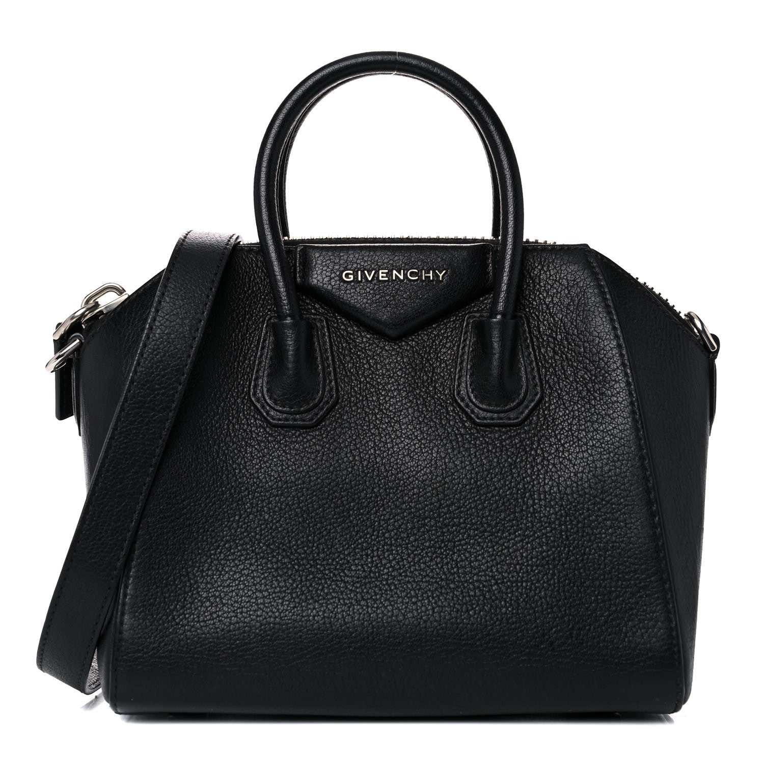 Givenchy Sugar Goatskin Mini Antigona Black 2 of 30