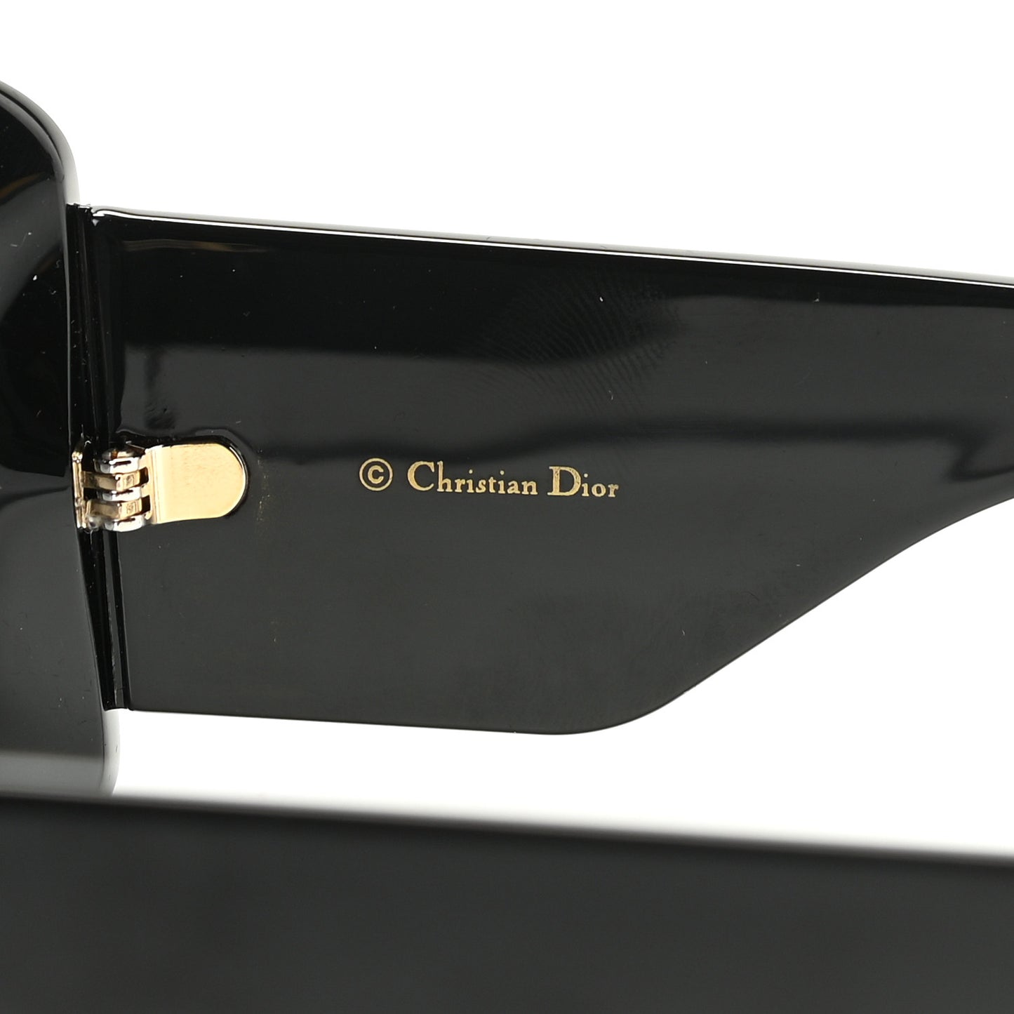 Acetate DiorSo Light 2 Shield Sunglasses Black