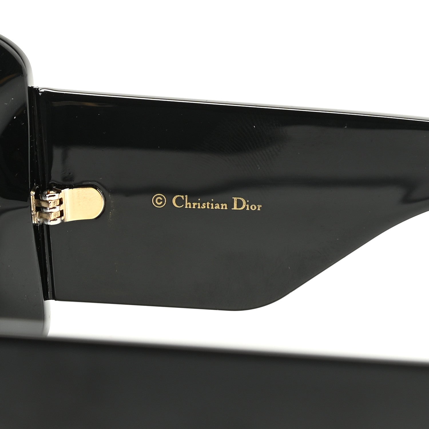 Christian Dior Acetate DiorSo Light 2 Shield Sunglasses Black 6 of 8