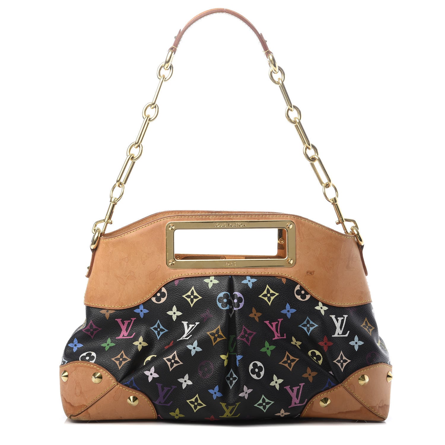 Louis Vuitton Monogram Multicolor Judy MM Black 1 of 19