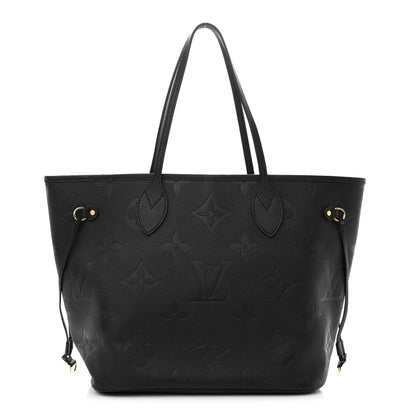 Louis Vuitton Empreinte Monogram Giant Neverfull MM Black 1 of 10
