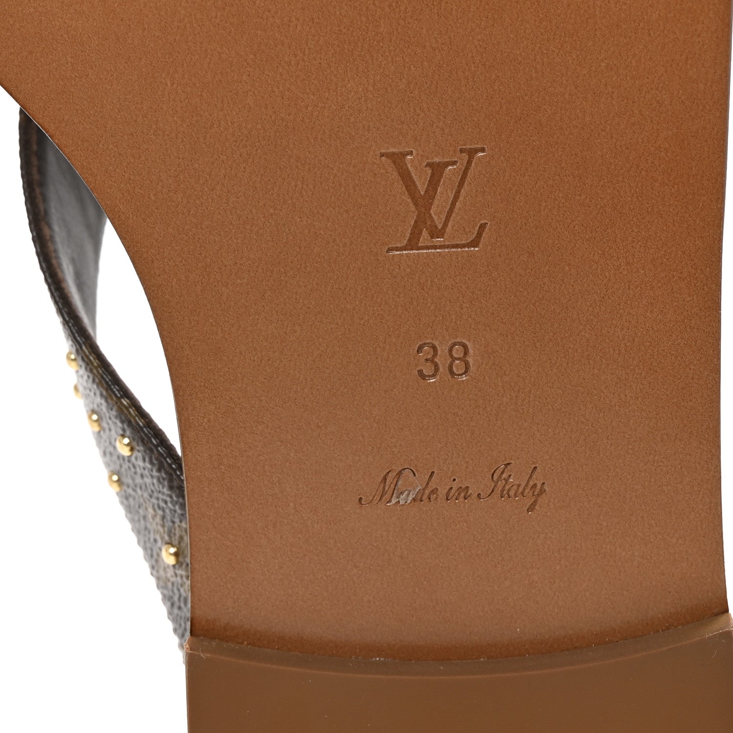 Louis Vuitton Monogram Sunny Flat Thong Sandals 38 Brown 13 of 20