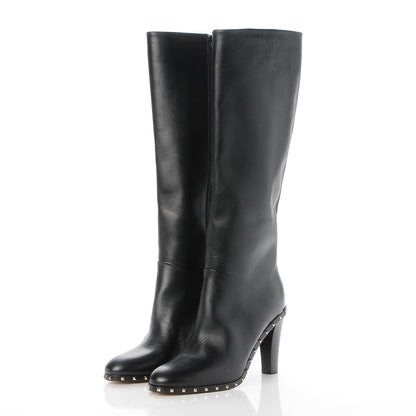 Valentino Garavani Nappa Soul Rockstud Boots 37 Black 4 of 12