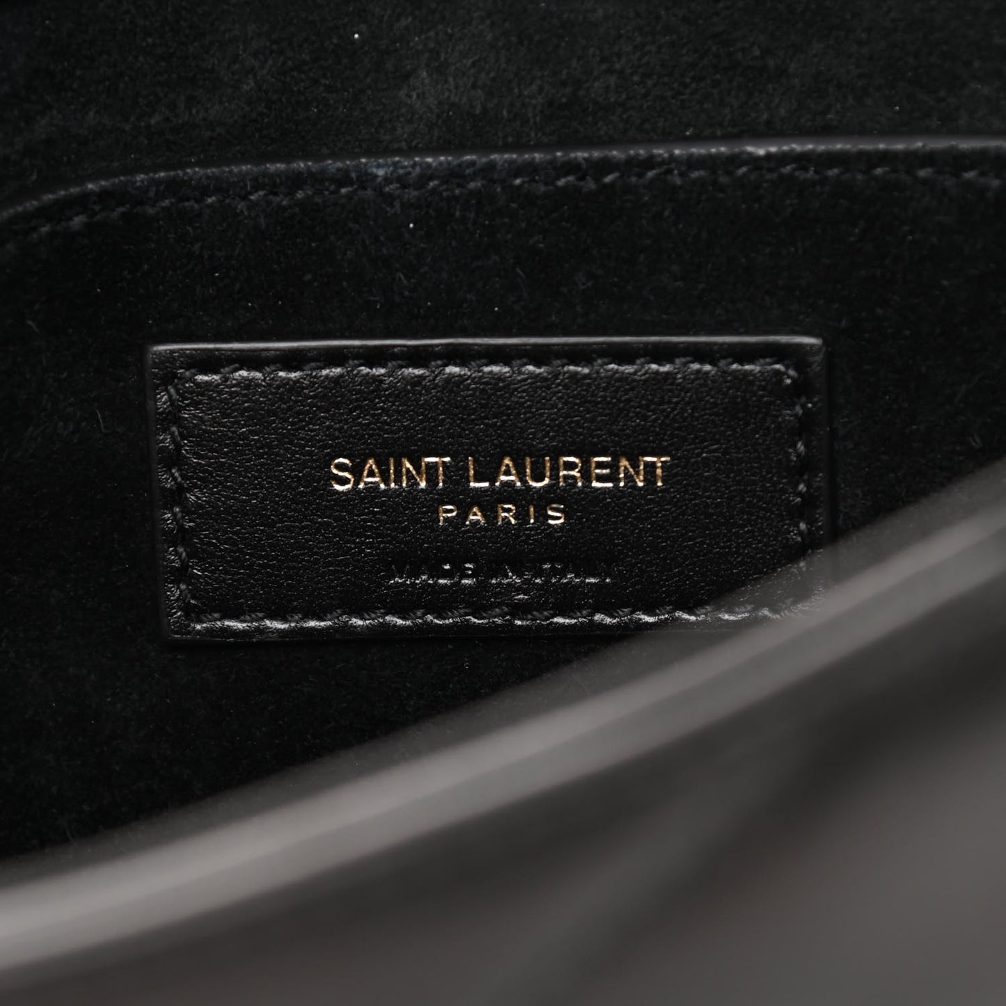 Lambskin Quilted Le 57 Diamond Shoulder Bag Black