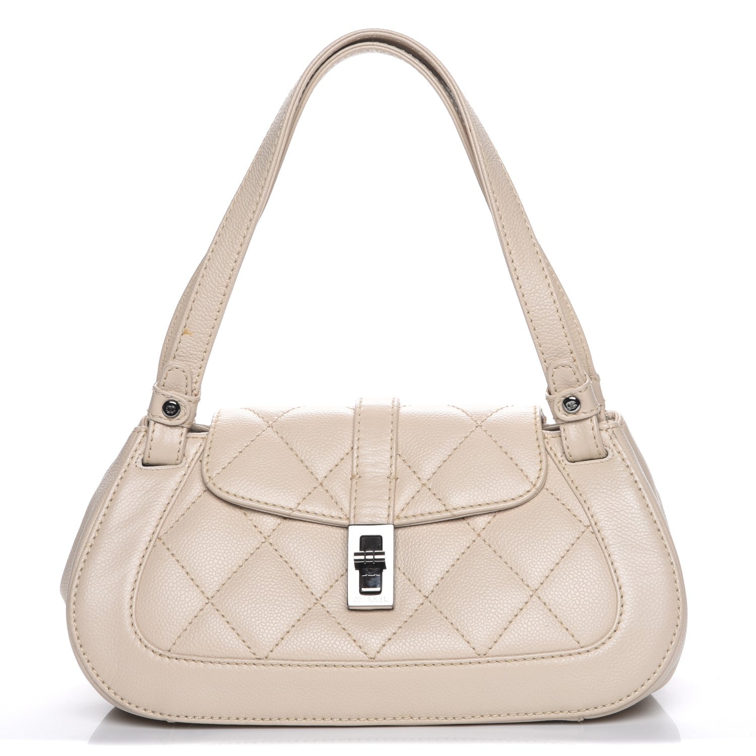 Chanel Caviar Quilted Mademoiselle Flap Bag Light Beige 1 of 9