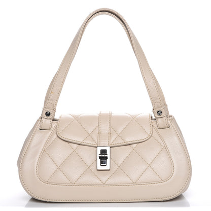Chanel Caviar Quilted Mademoiselle Flap Bag Light Beige 1 of 9
