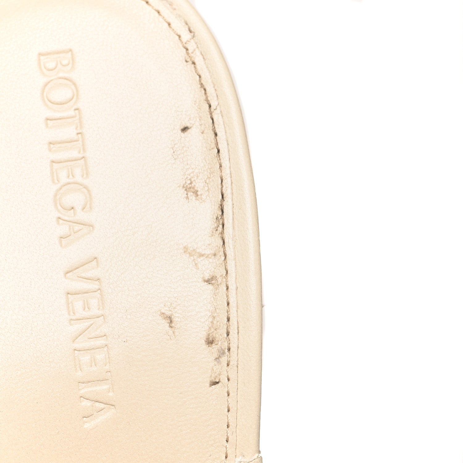 Bottega Veneta Nappa Quilted Rubber Lido Mule Sandals 38 Sea Salt 10 of 10