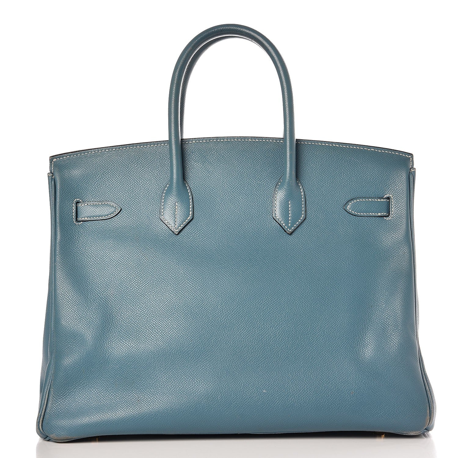 Hermes Epsom Birkin 35 Blue Jean 5 of 43