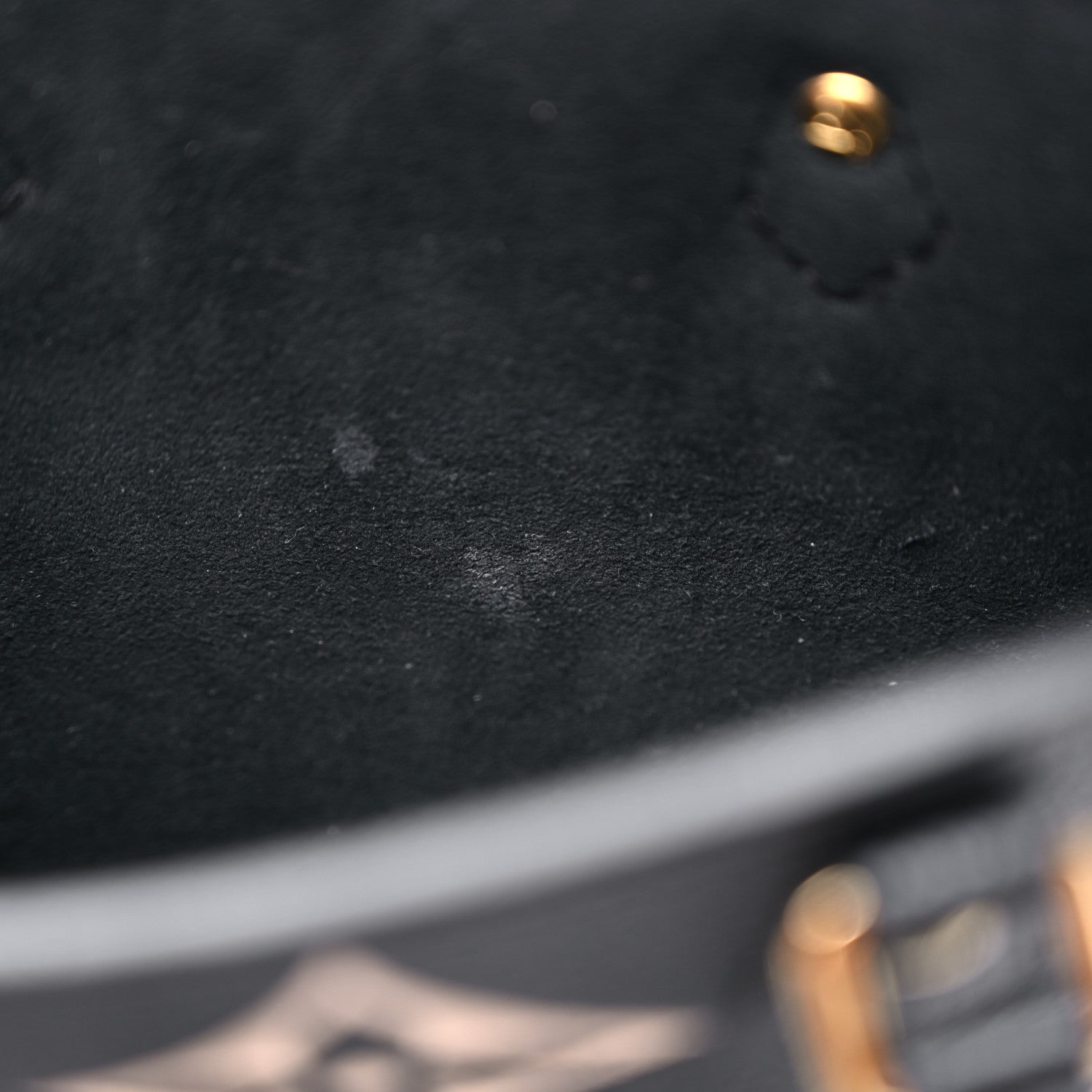 Louis Vuitton Empreinte Monogram Giant Petit Sac Plat Black Beige 9 of 9