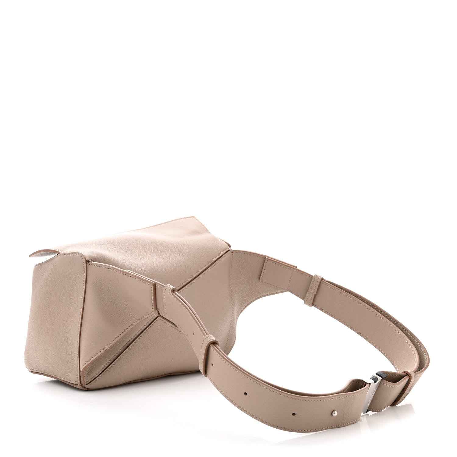 Loewe Calfskin Small Puzzle Bumbag Sand 3 of 9
