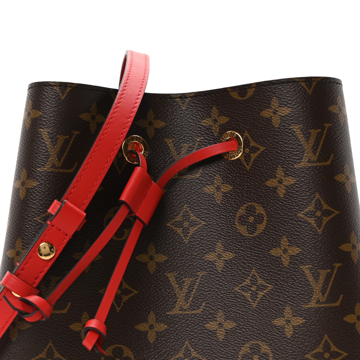 Louis Vuitton Monogram Neonoe MM Coquelicot 7 of 9