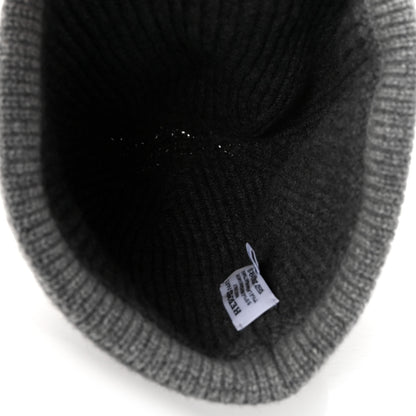 Hermes Cashmere Knit Heaven Beanie S Charbon Flanelle 4 of 5