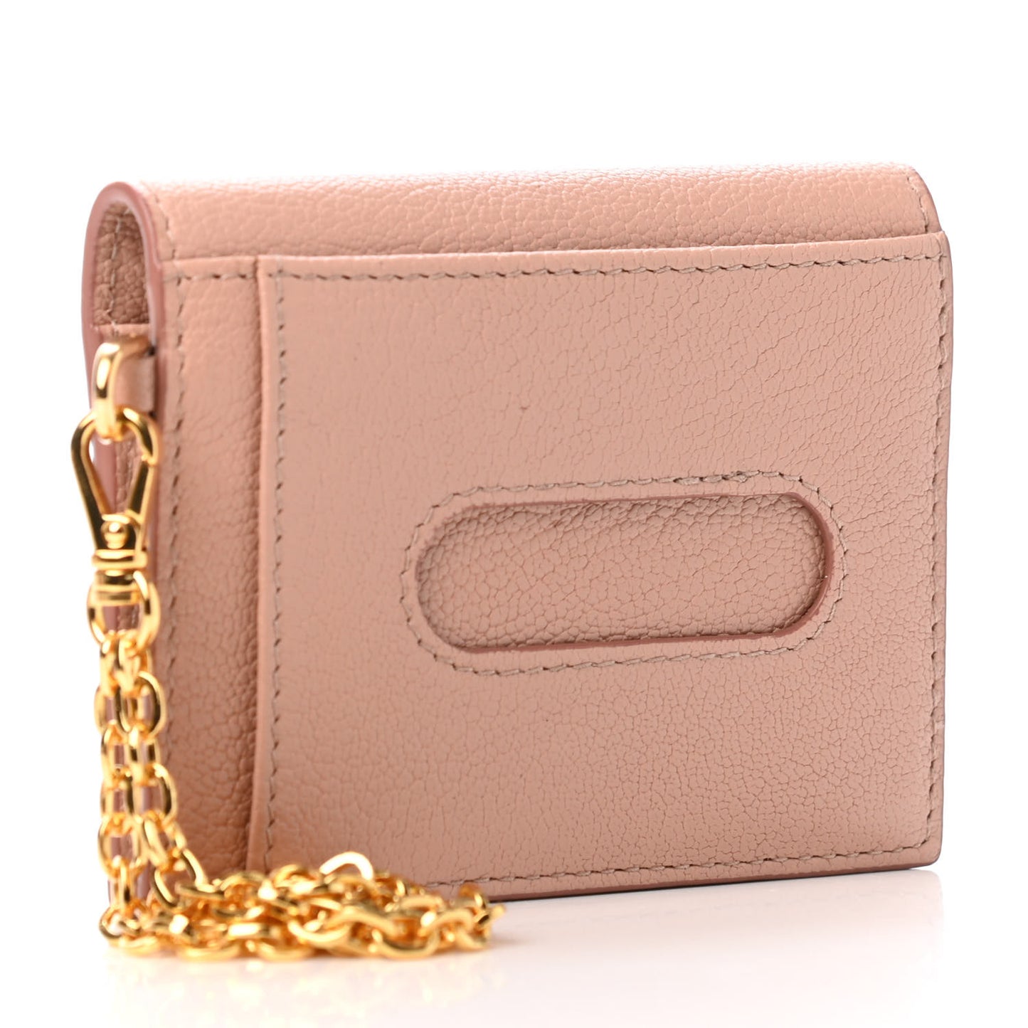 Goatskin Madras Card Holder Orchidea