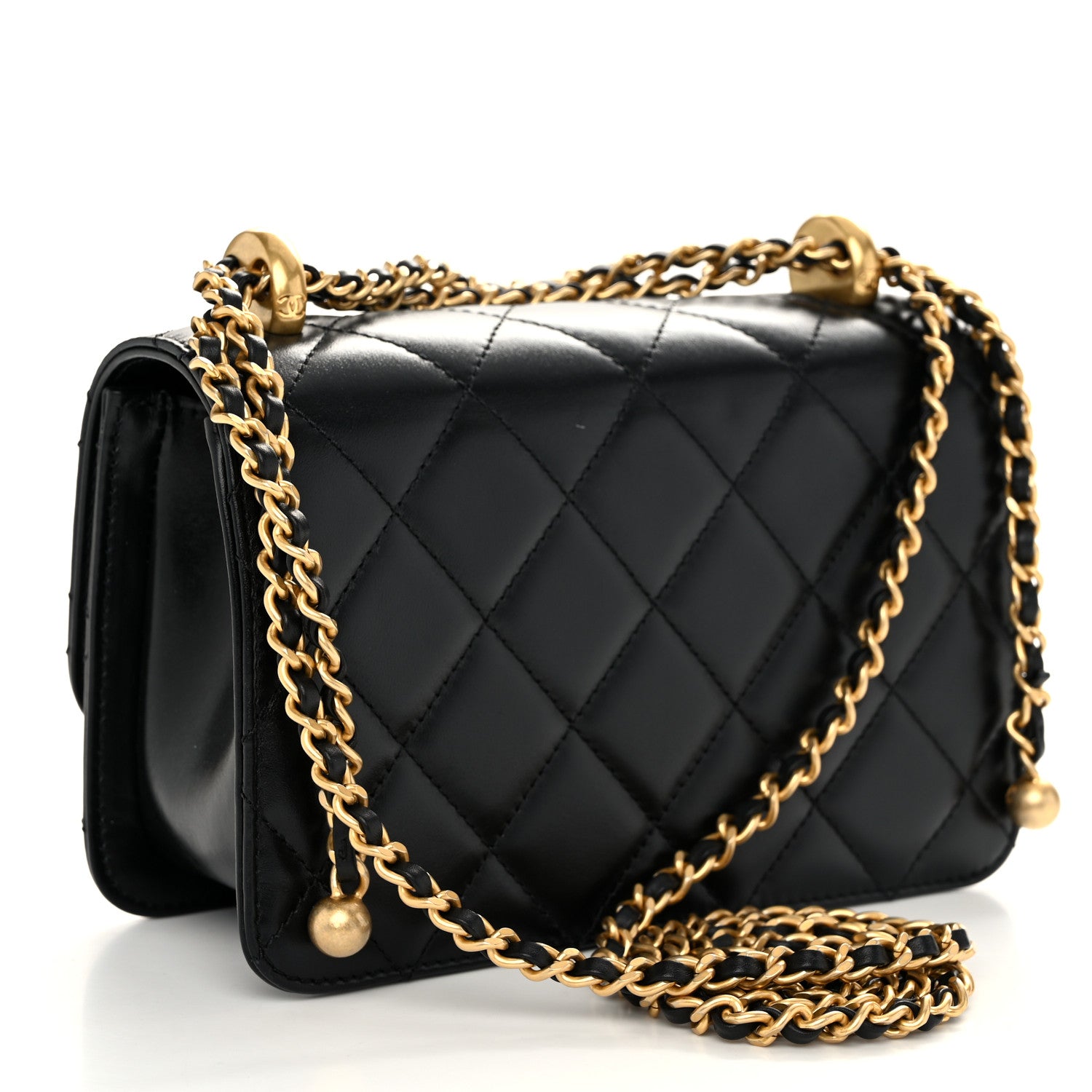Chanel Calfskin Quilted Mini Perfect Fit Flap Black 3 of 11