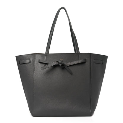 Celine Soft Grained Calfskin Medium Belt Cabas Phantom Medium Grey 1 of 8