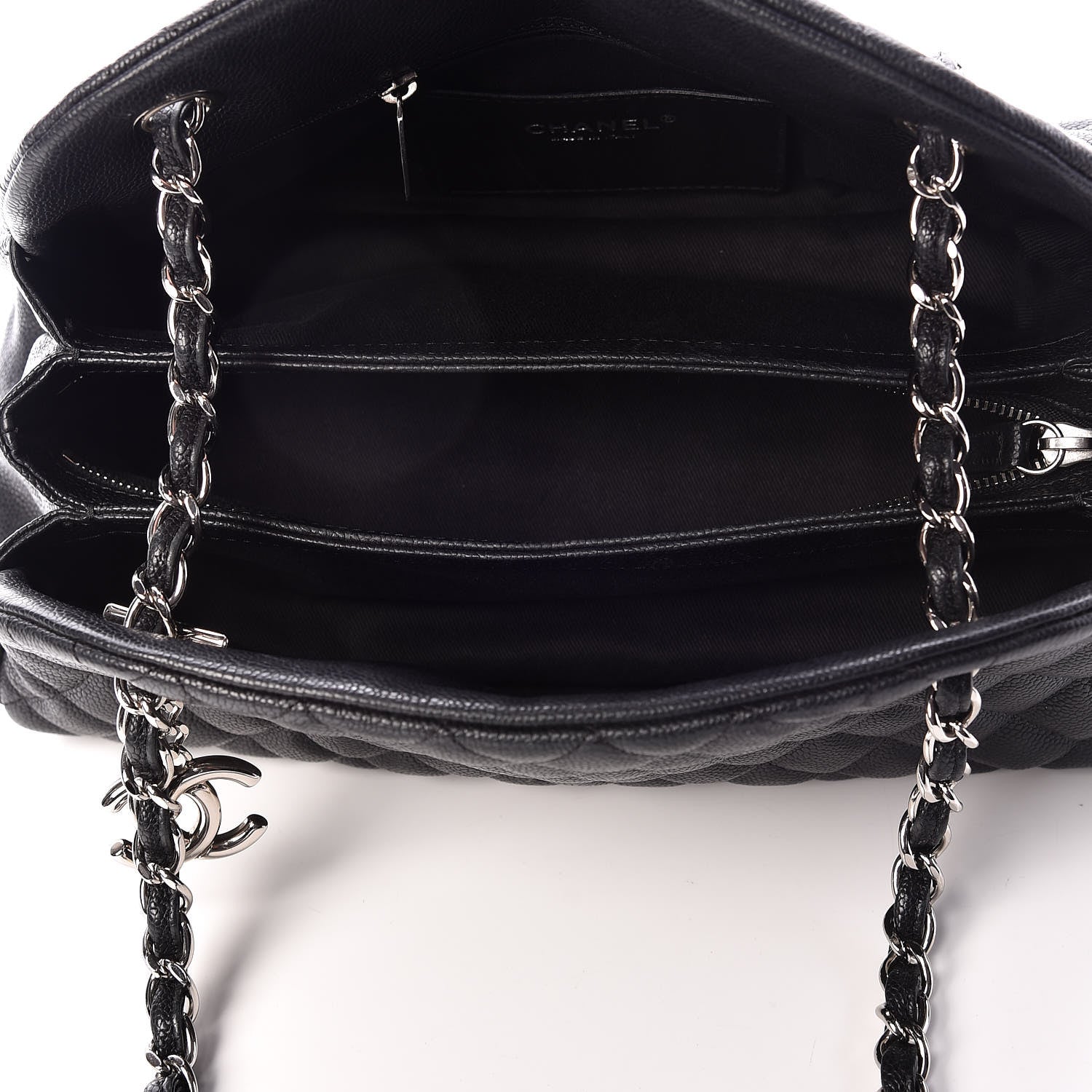 Chanel Caviar Quilted Medium Just Mademoiselle Black 7 of 10
