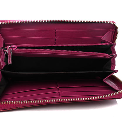 Gucci Patent Soho Zip Around Wallet Bright Bougainvillea 4 of 4