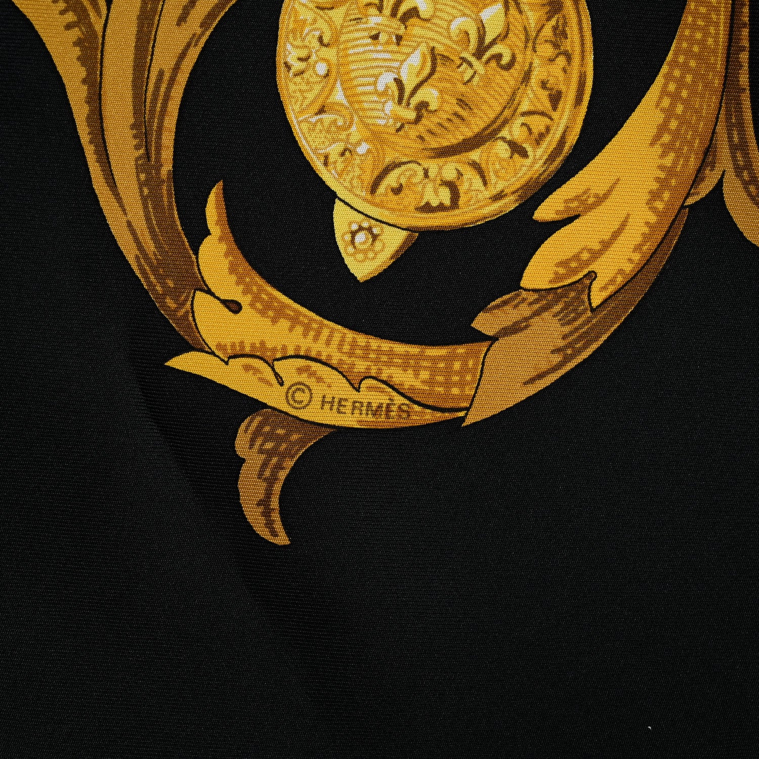 Hermes Silk Le Mors A La Conetable Scarf 90 4 of 5