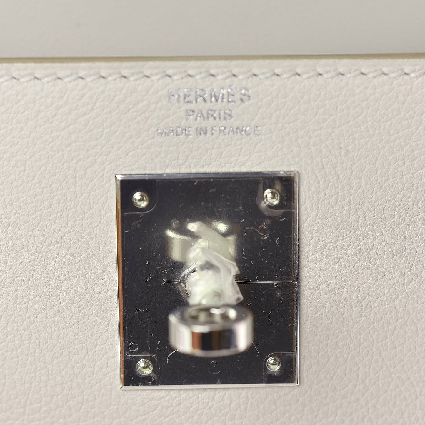 Evercolor Kelly Retourne 28 Gris Perle