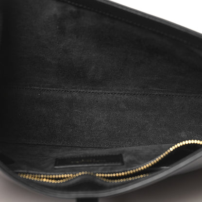 Saint Laurent Smooth Calfskin Le 5 A 7 Hobo Black 5 of 11