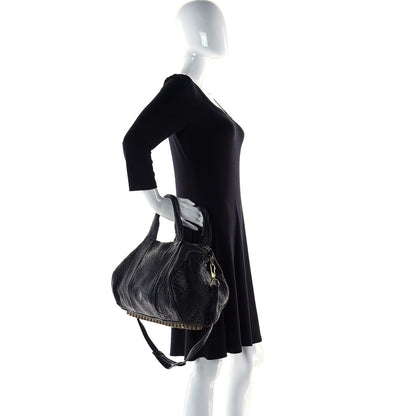 Alexander Wang Pebbled Lambskin Rocco Black Antique Brass Hardware 10 of 10