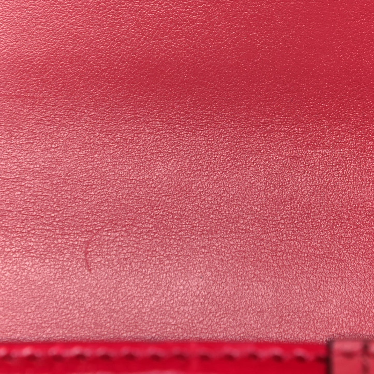 Calfskin Crocodile Embossed Mini Aby Chain Shoulder Bag Graphic Pink