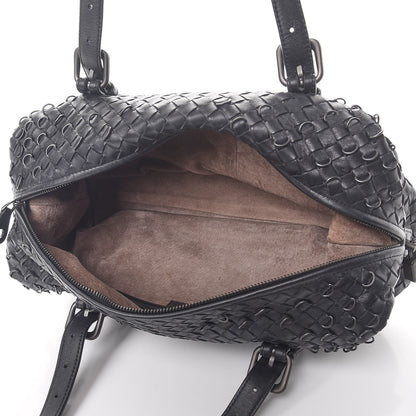 Bottega Veneta Nappa Intrecciato Montaigne Rings Satchel Nero Black 5 of 8