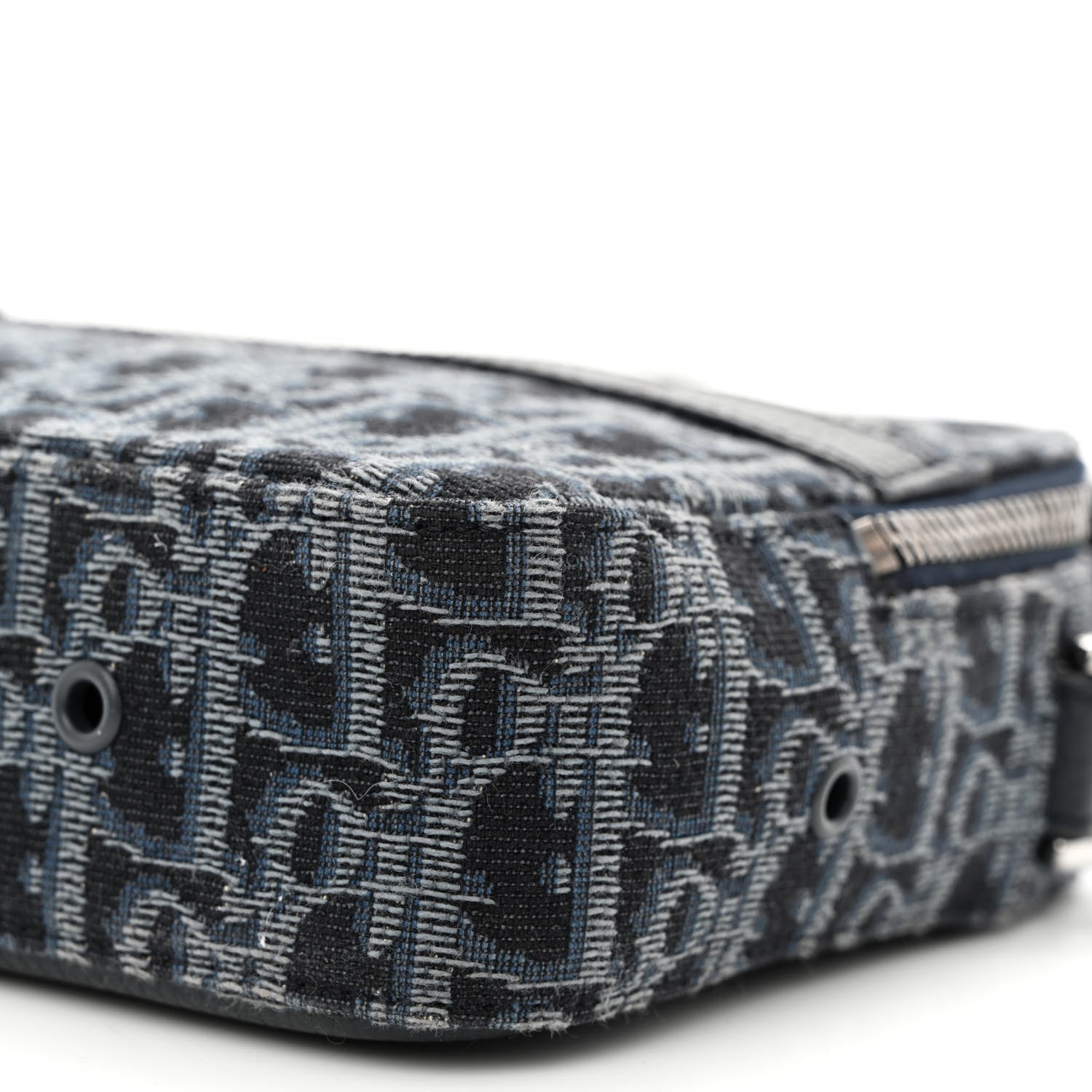 Christian Dior HOMME Oblique Jacquard Safari Messenger Navy Blue 11 of 13