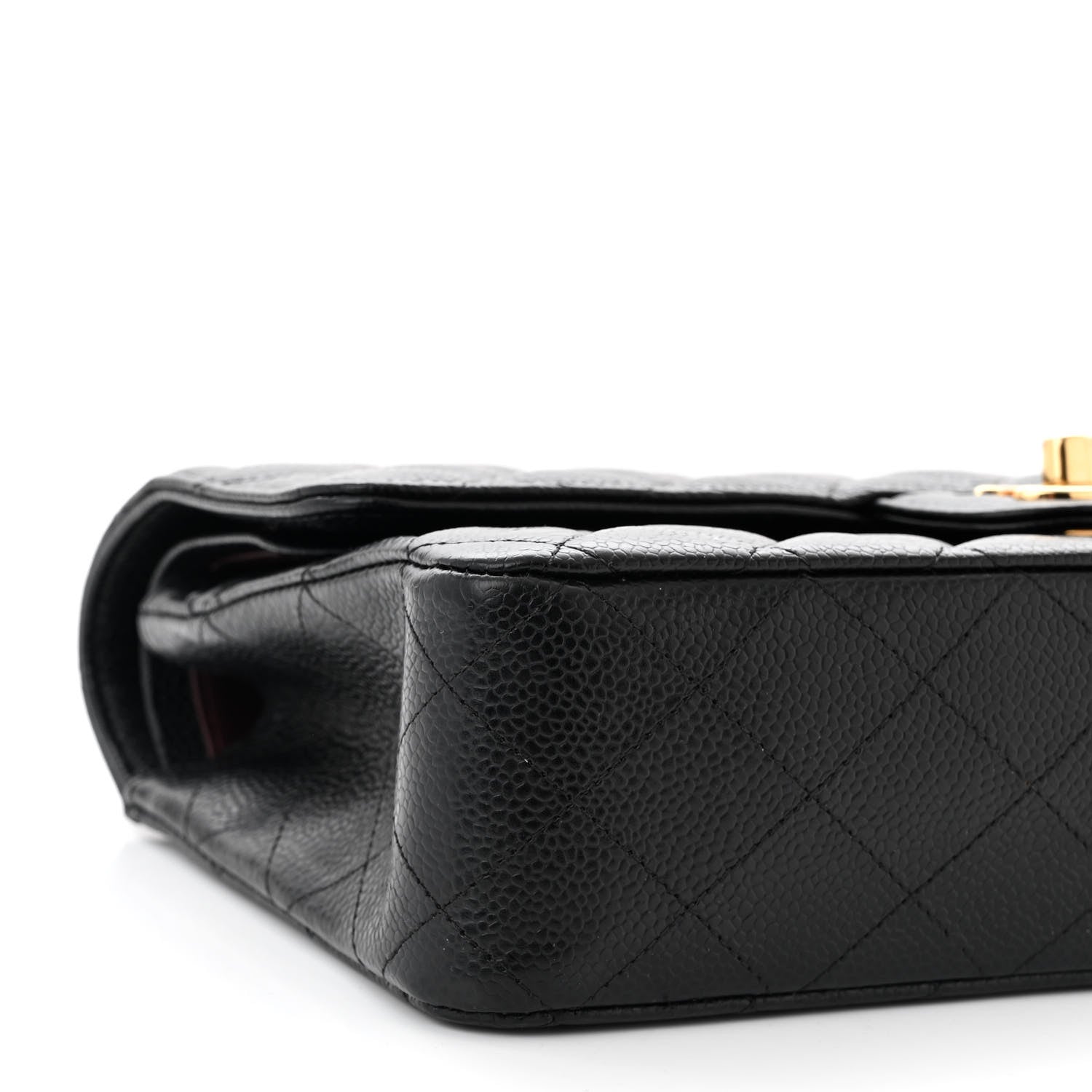 Chanel Caviar Quilted Medium Double Flap Black 9 of 11