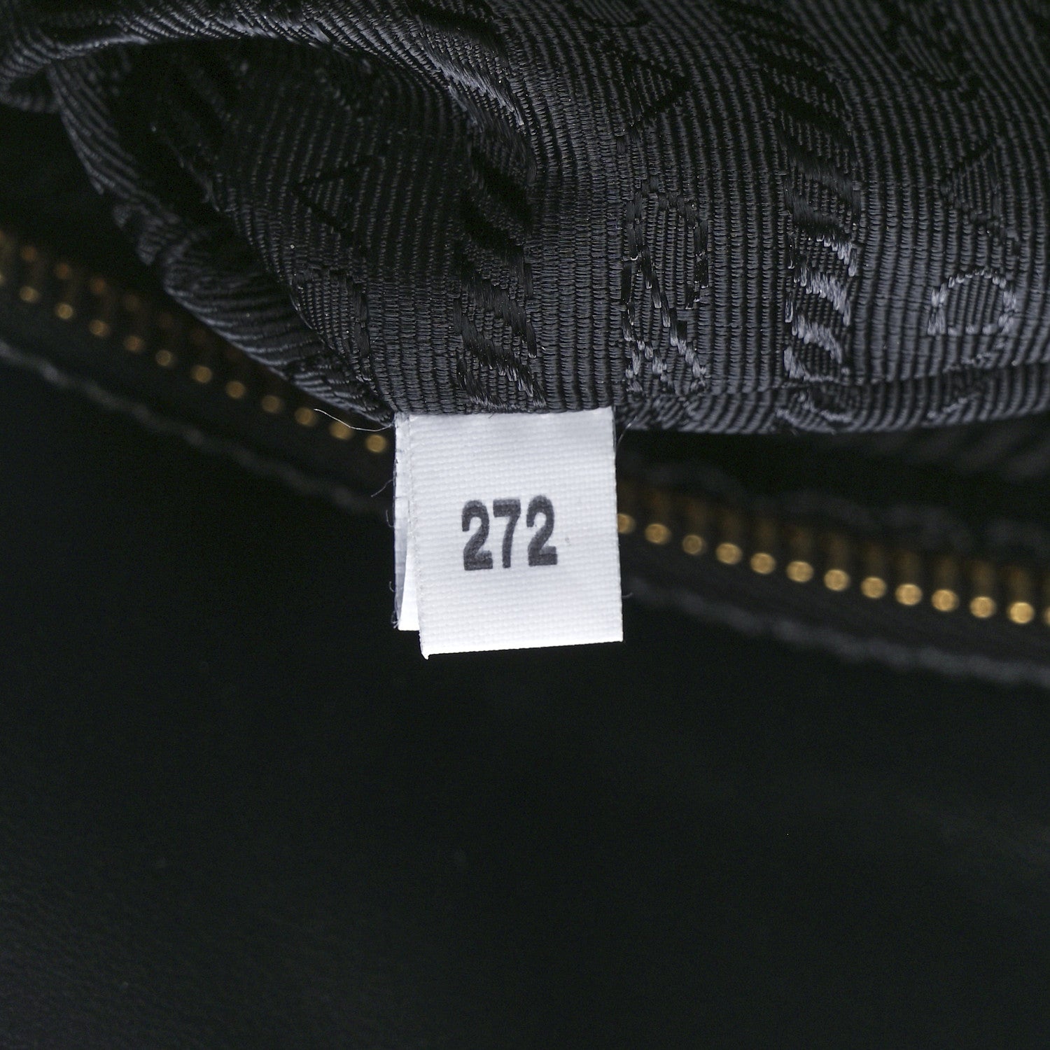 Prada Saffiano Lux Logo Embossed Large Shoulder Tote Handbag Black 6 of 11