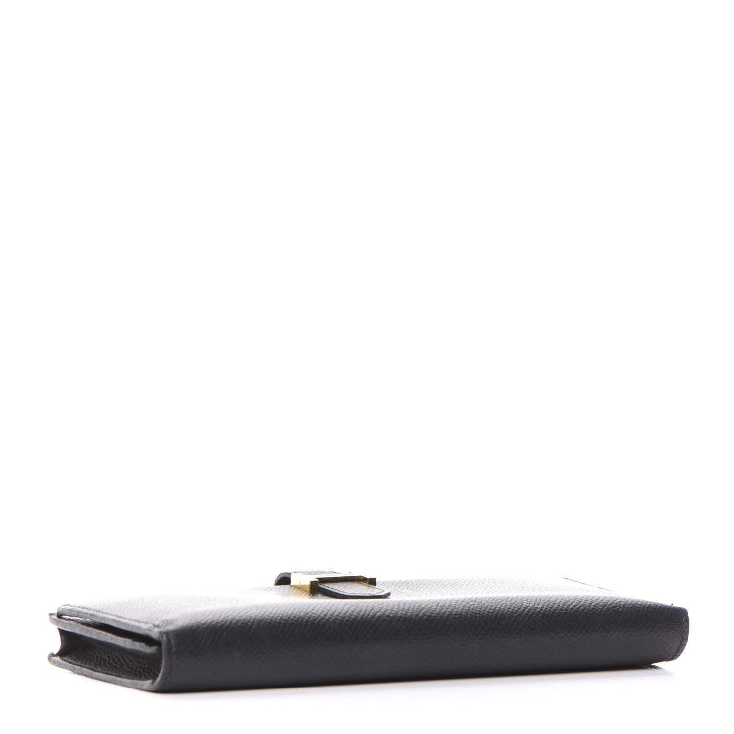 Hermes Epsom Bearn Gusset Wallet Black 4 of 7