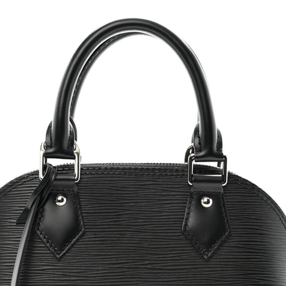 Louis Vuitton Epi Alma BB Black 7 of 12