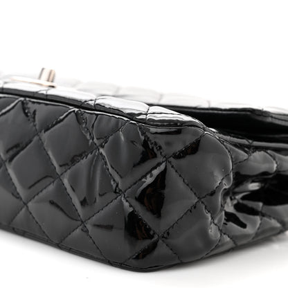 Chanel Patent Quilted Medium Double Flap Black 10 of 10