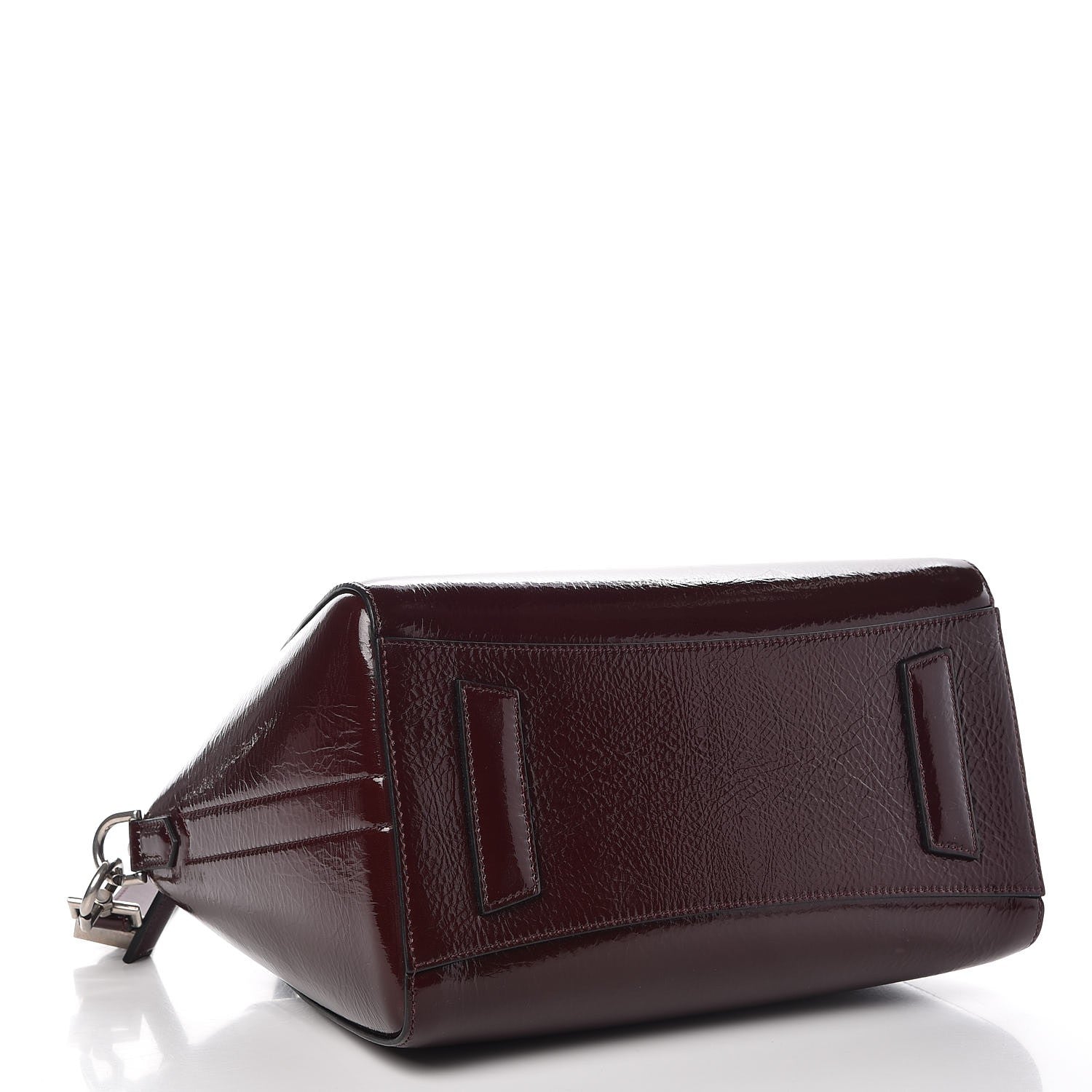 Givenchy Crinkled Patent Calfskin Small Antigona Aubergine 5 of 8