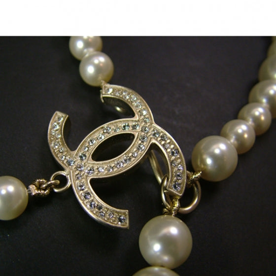 Chanel Timeless Classic Faux CC Pearl Belt 5 of 6