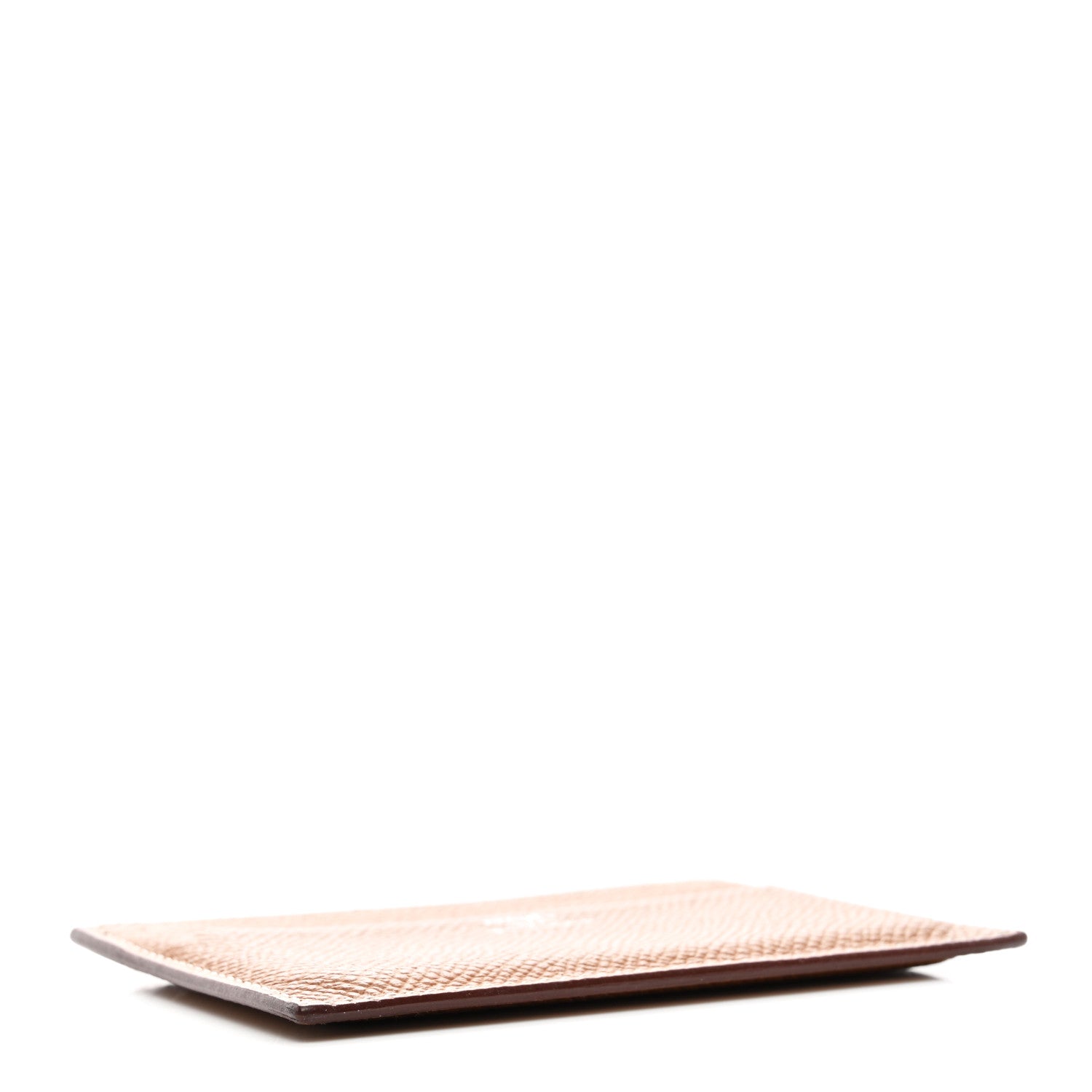 Hermes Epsom Citizen Twill Card Case Gold 4 of 6