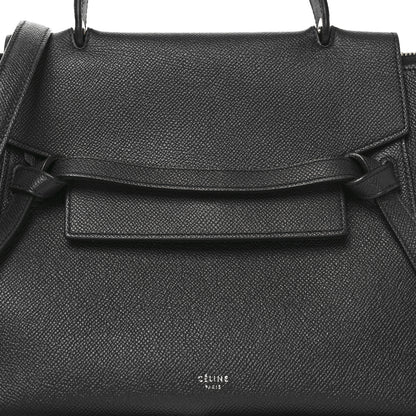 Celine Grained Calfskin Micro Belt Bag Grey 9 of 11
