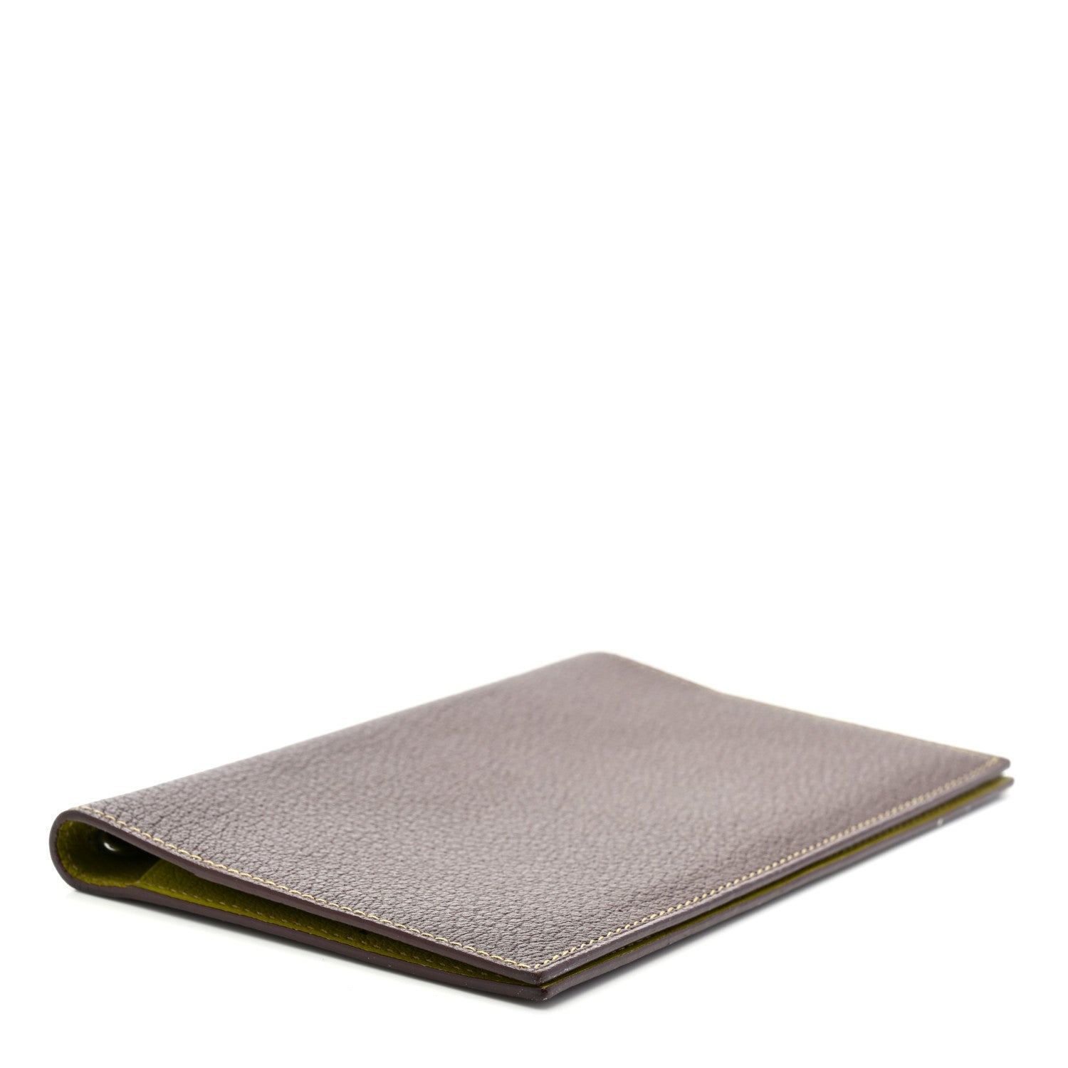 Hermes Chevre Mysore Verso Vision II Agenda Cover Ebene Vert Anis 4 of 8