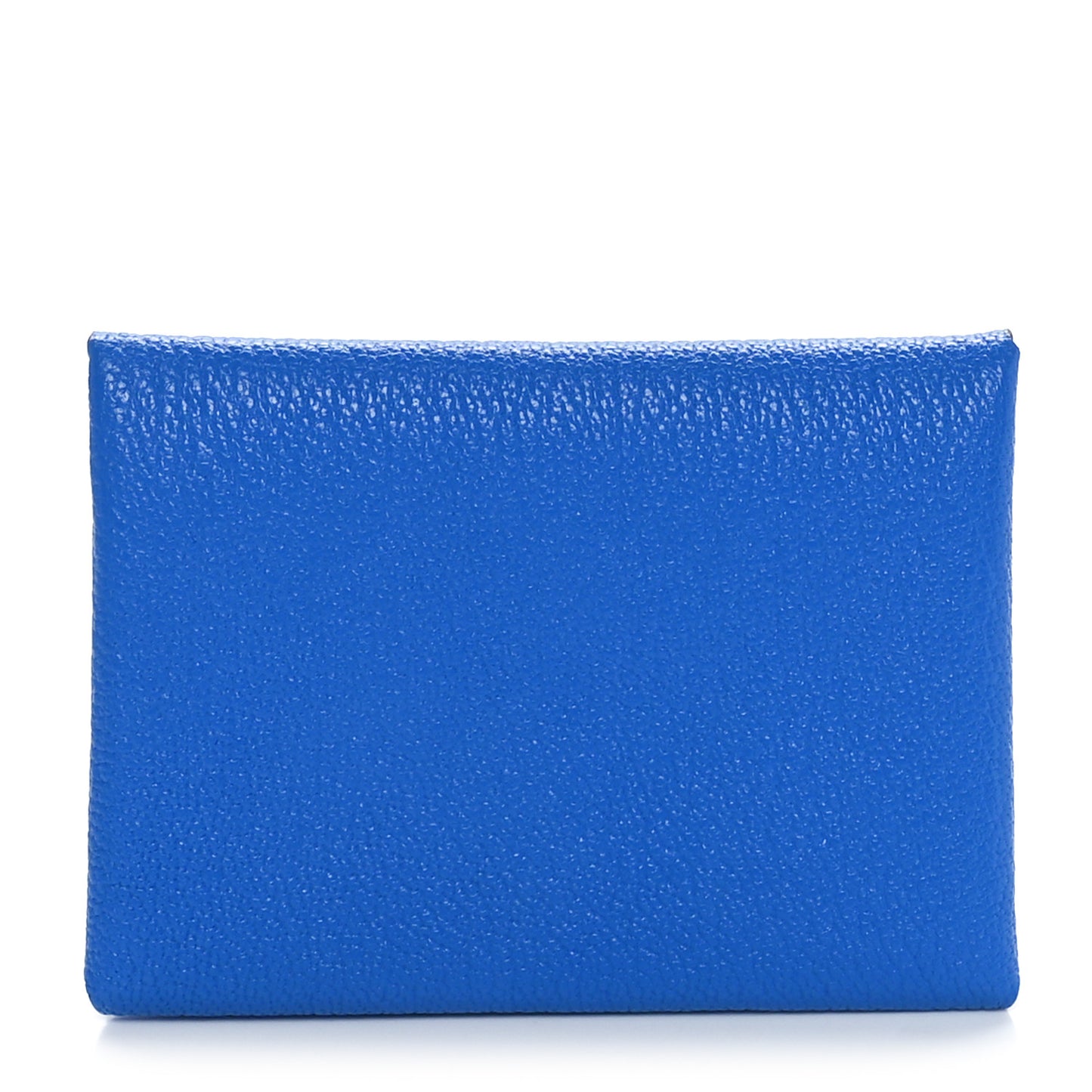 Chevre Mysore Calvi Duo Card Case Bleu Hydra
