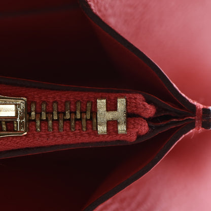 Hermes Epsom Constance Long Wallet Rose Jaipur 10 of 20