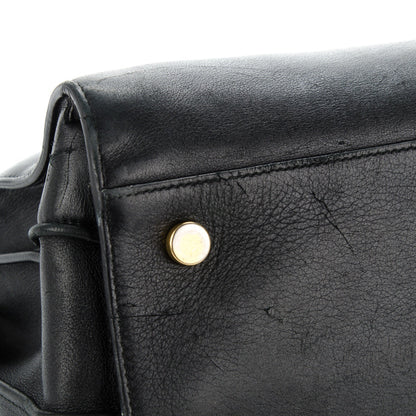 Saint Laurent Calfskin Large Sac De Jour Carryall Black 10 of 13