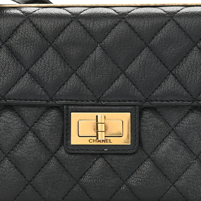 Chanel Goatskin Quilted Rita Flap Black 10 of 14