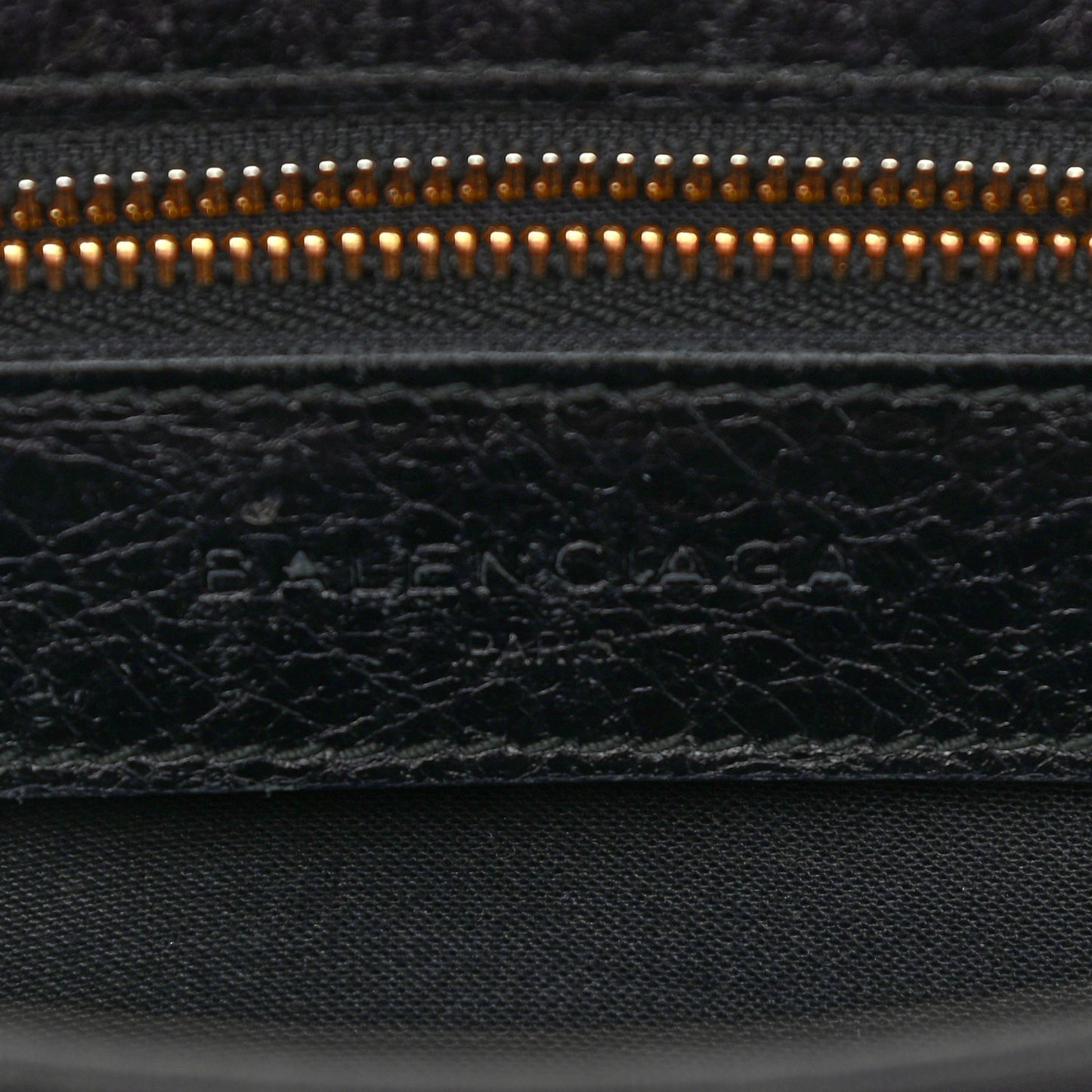 Agneau Giant 12 Gold Hardware Envelope Strap Clutch Black