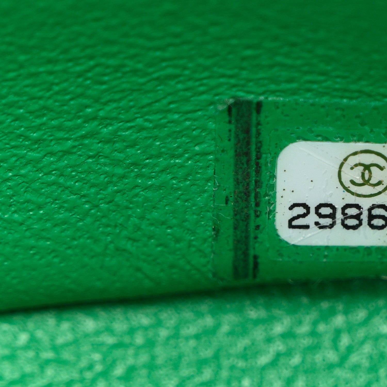 Chanel Lambskin Quilted Mini Square Flap Green 7 of 11