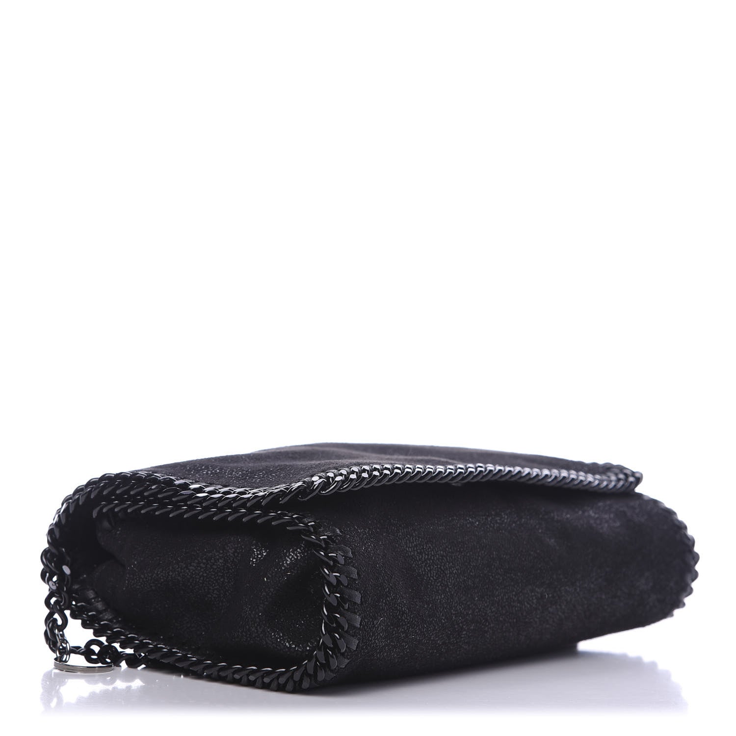 Stella McCartney Shaggy Deer Falabella Crossbody Clutch Black 4 of 9