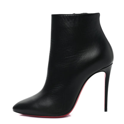 Christian Louboutin Calfskin So Kate Booty 100 Ankle Boots 36.5 Black 1 of 9